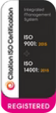 ISO 9001 & 14001 Registered